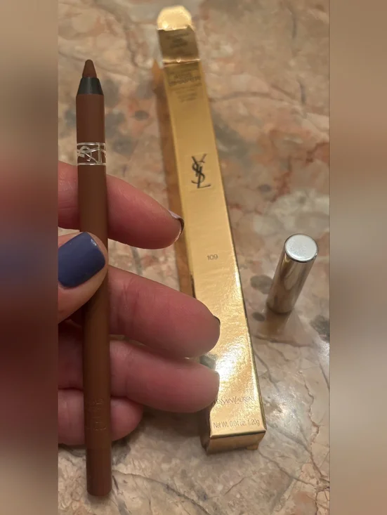 YSL LOVENUDE KISS SHAPER SCULPTING LIP LINER 109 SIENNA REBEL. BNIB - Picture 3 of 5